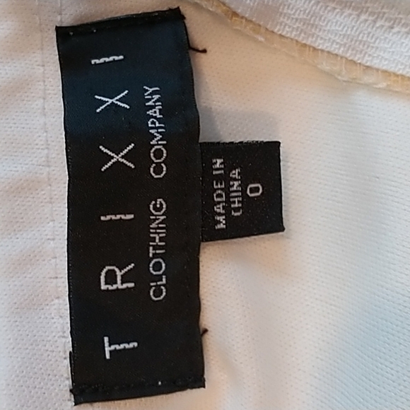 NEW Trixxi  Floral Jacquard Gown Yellow/Silver Long Formal Sz 0 Juniors - Picture 6 of 9